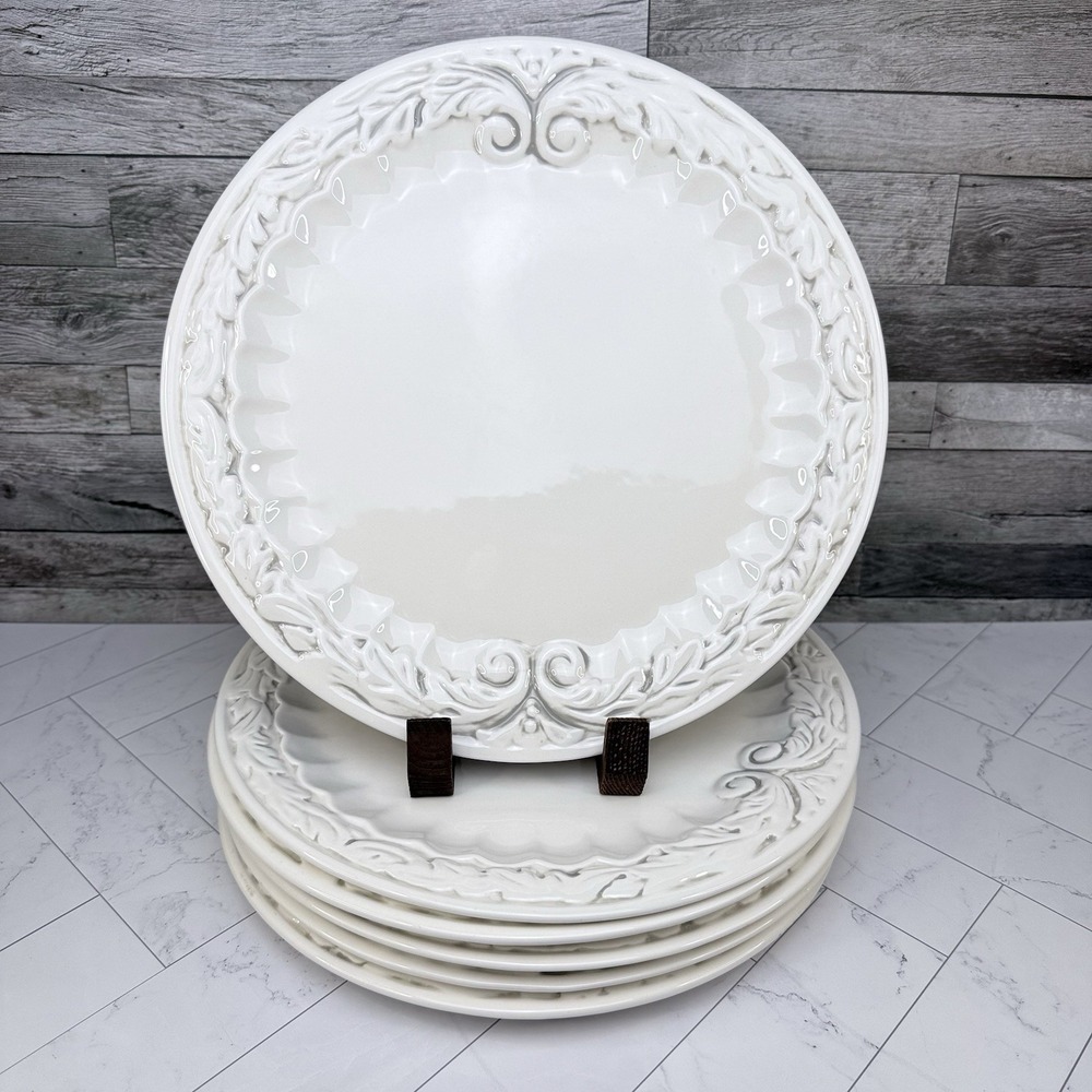 American Atelier Athena Charger Chop Plate 13.5" - 5166 - Set of 6 - Read